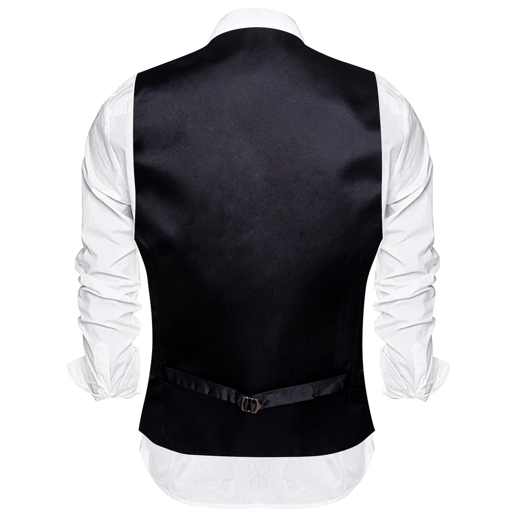 Men Vest Tie Hanky Cufflinks Set