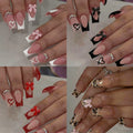 96PCS Medium Coffin Press On Nails