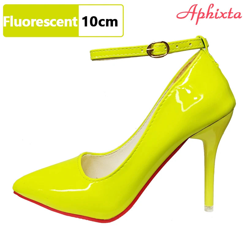 Belt Buckle Stiletto Heels