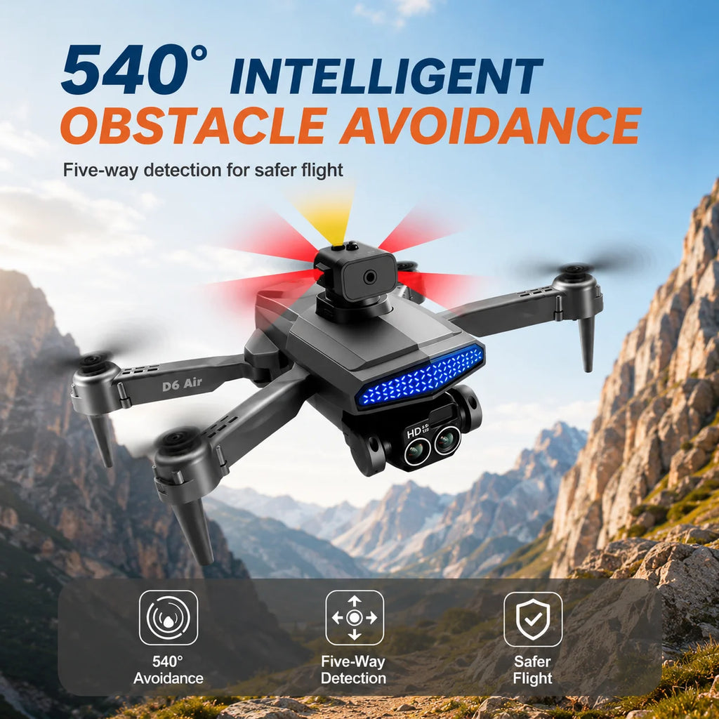RC Drone Optical Flow Positioning Gesture Recognition 360° Roll Trajectory Flight