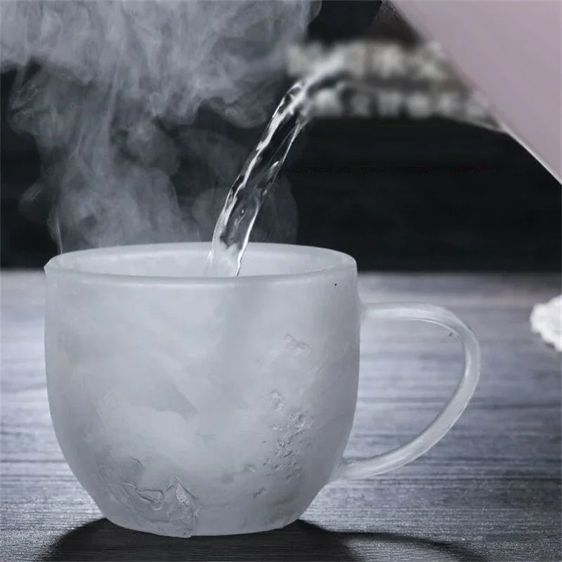 Heat Resistant High Borosilicate Glass Mug