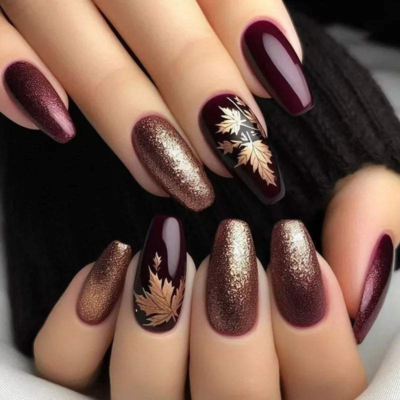 24pcs Simple Press on Nails