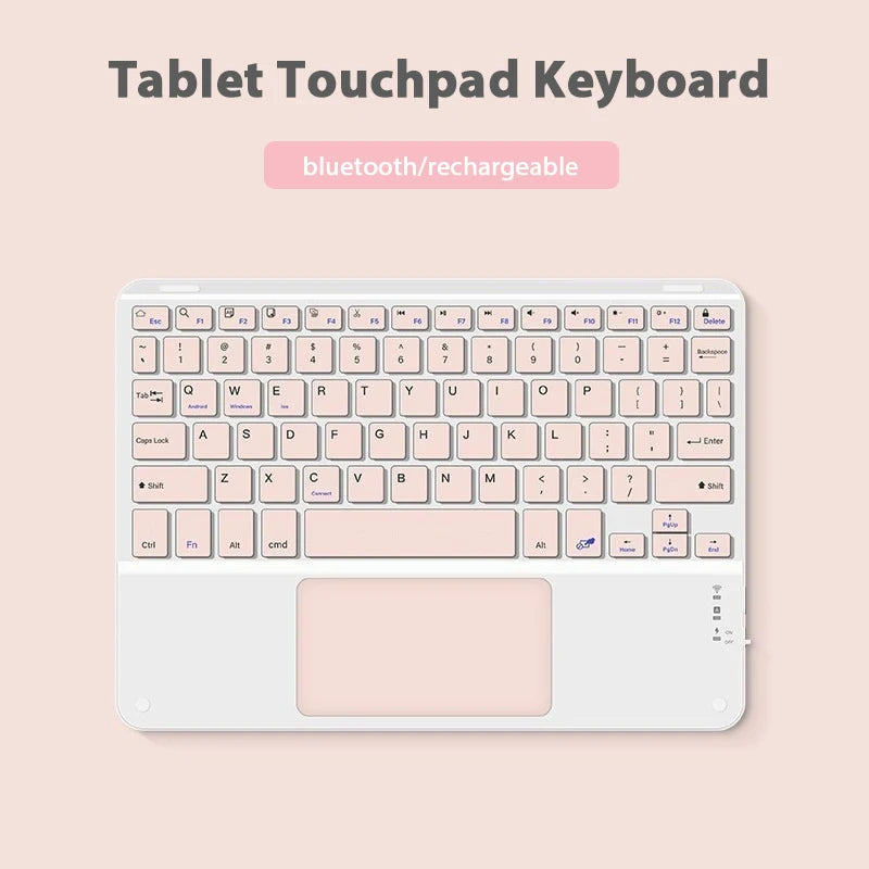 Tablet Touchpad Keyboard Magnet Detachable Keypad