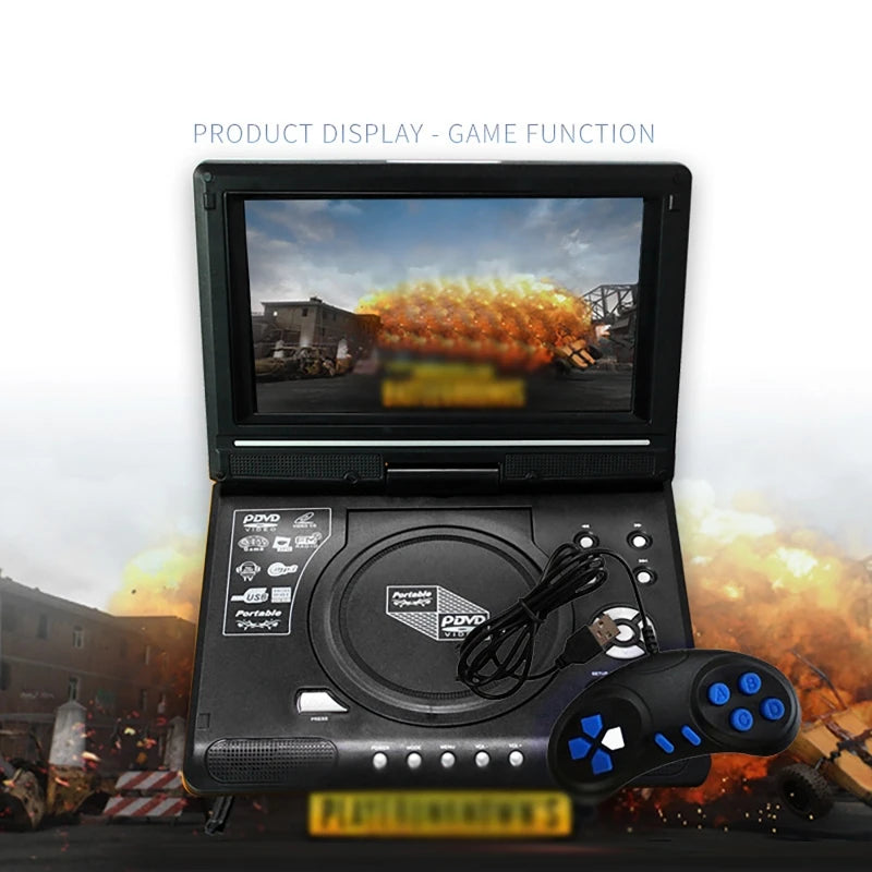 Mini Portable DVD CD EVD Player