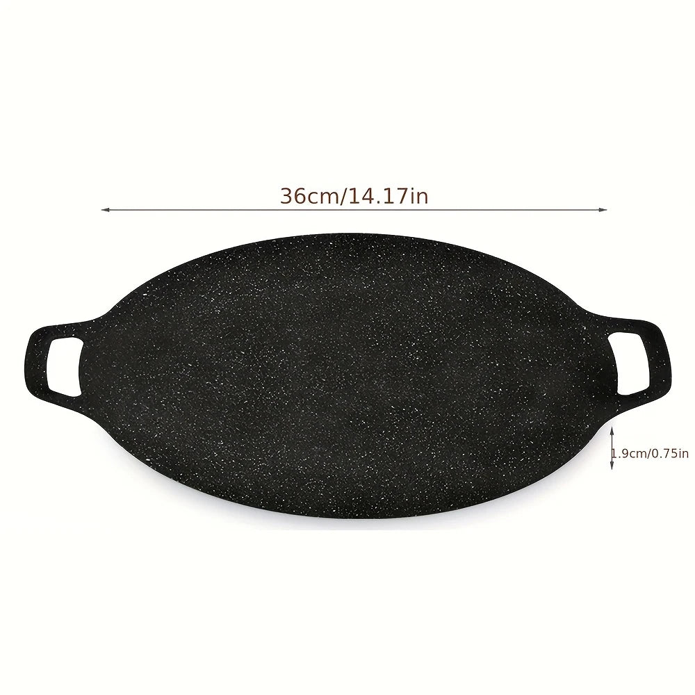 6-Layer Non-Stick Round Grill Pan