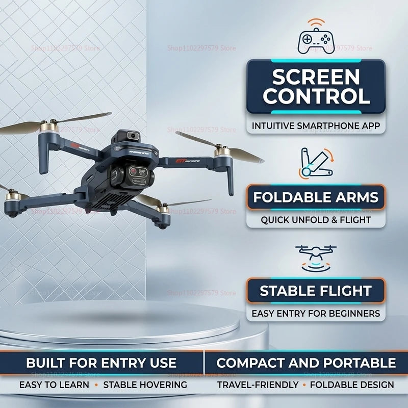 GT8 Drone Aerial Deone Foldable Quadcopter