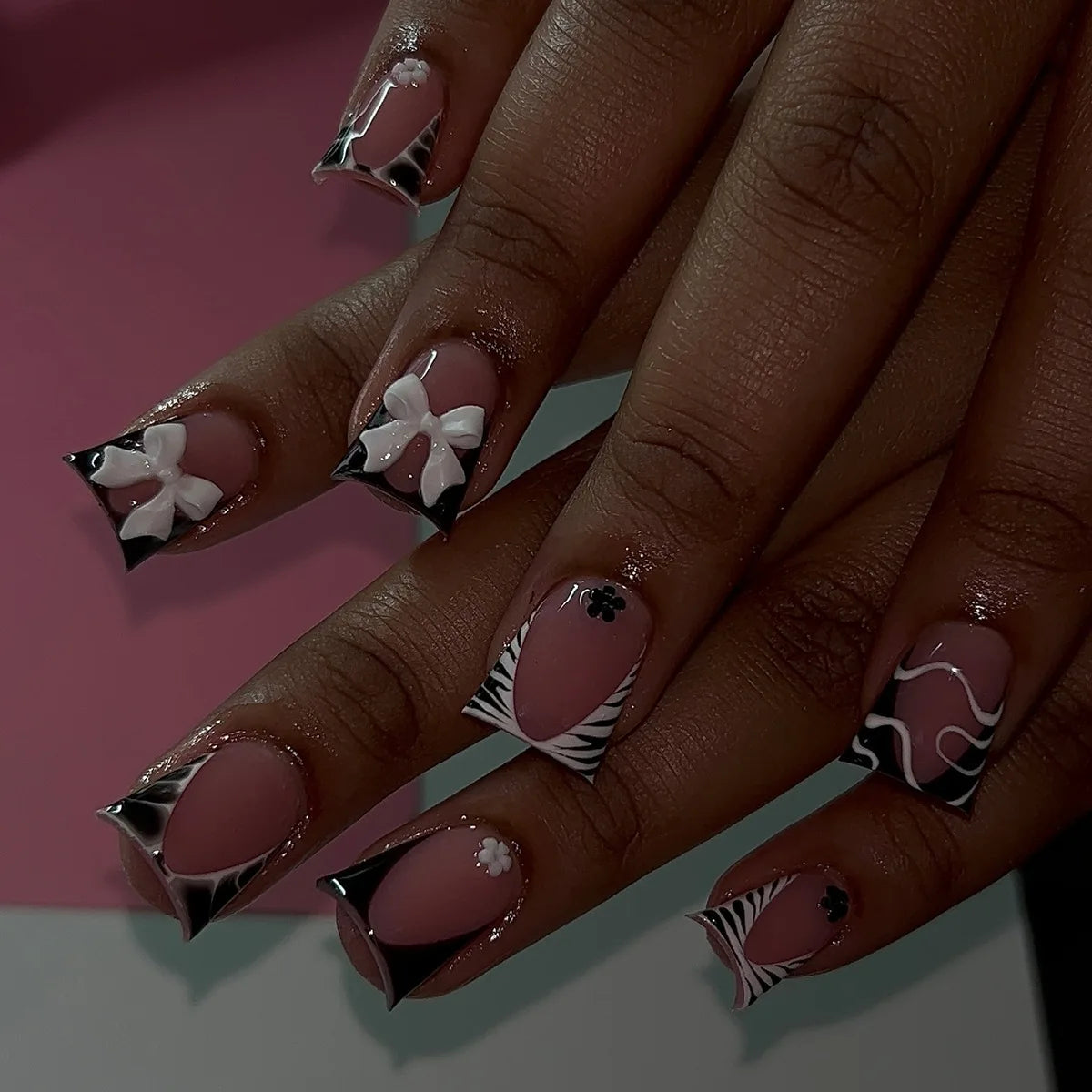 24pcs Press On Nails Variety of Styles
