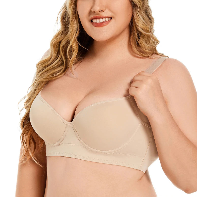 Women Full Coverage Push Up Bra