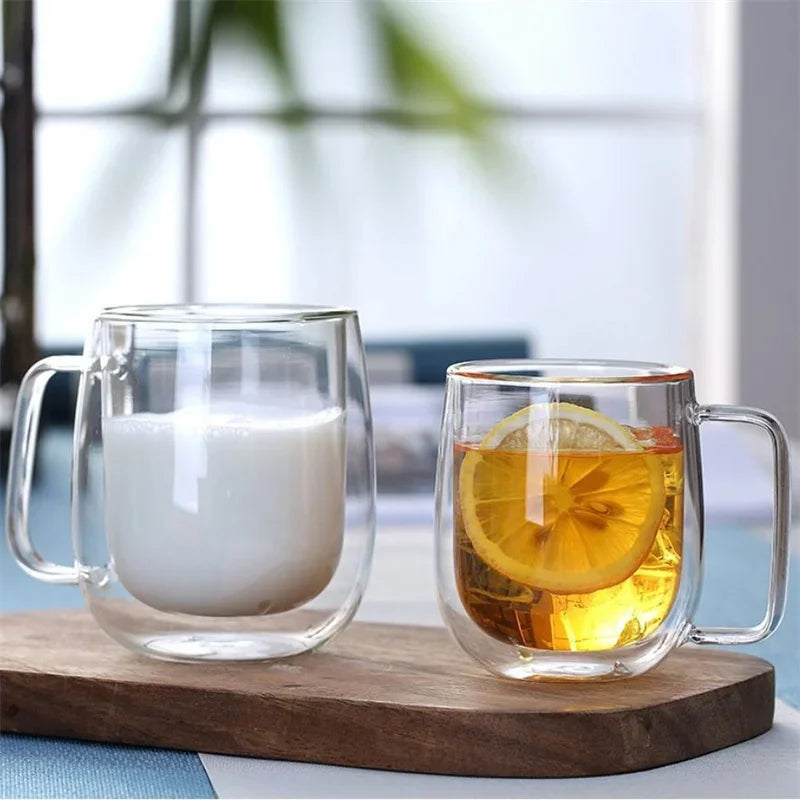 Heat Resistant High Borosilicate Glass Mug