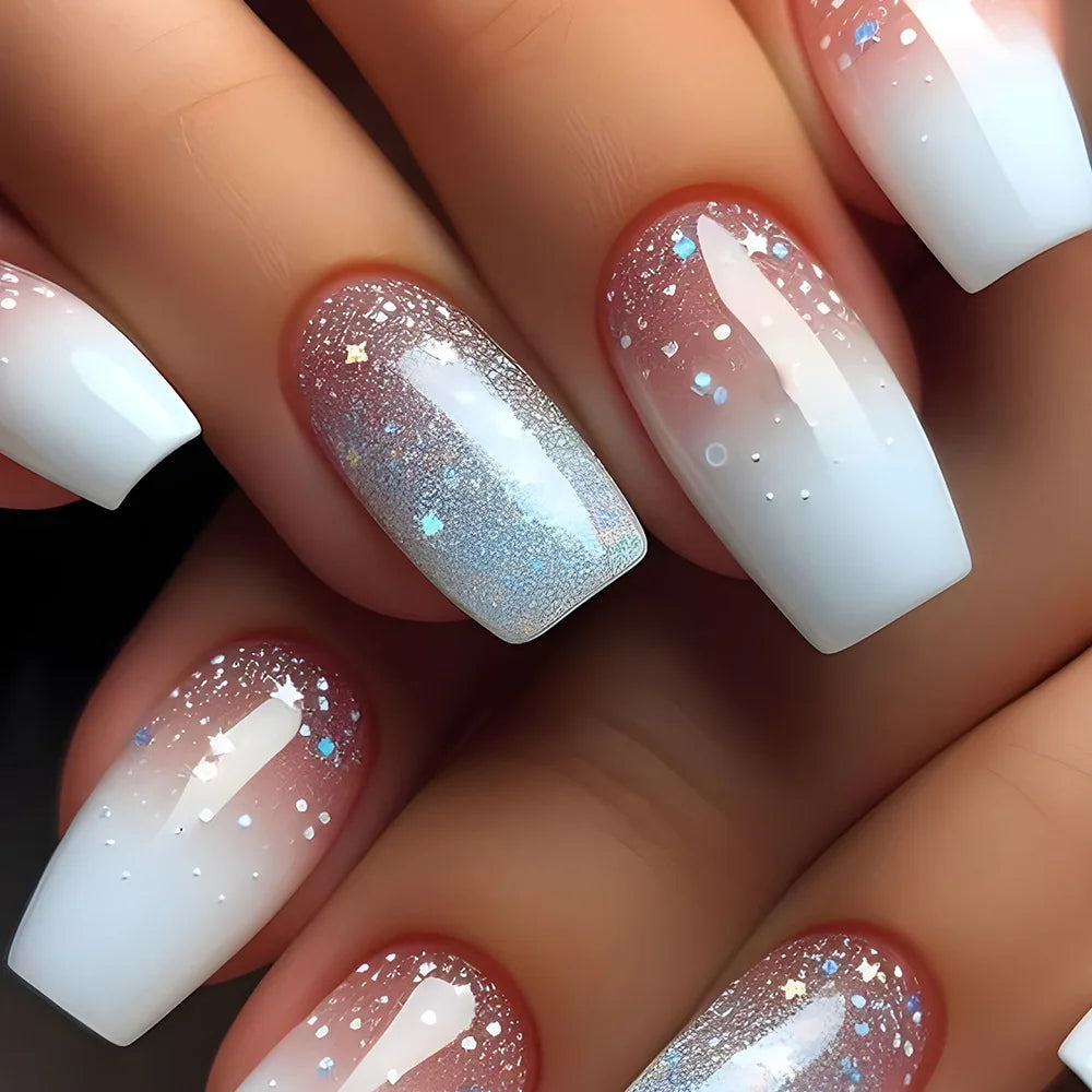 24pcs Simple Press on Nails