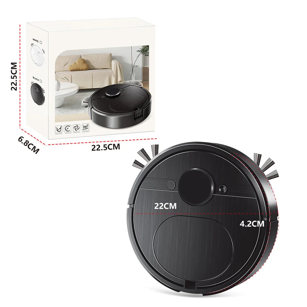 3 In 1 Smart Sweeping Robot with Brush & Mop
