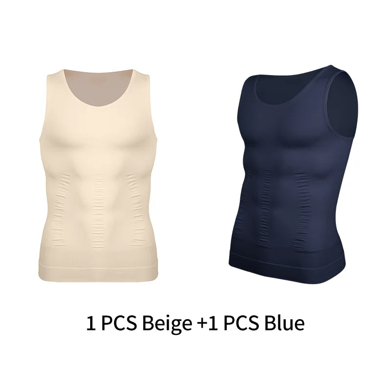 Mens Slimming Body Shaper Vest