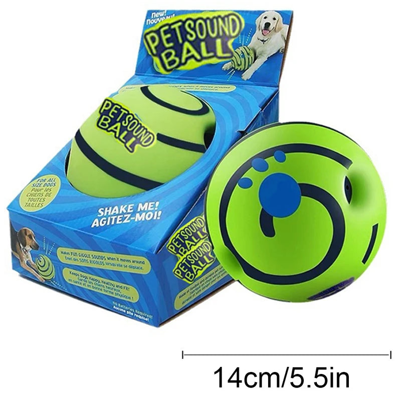 Wobble Wag Giggle Glow Ball Interactive Dog Toy
