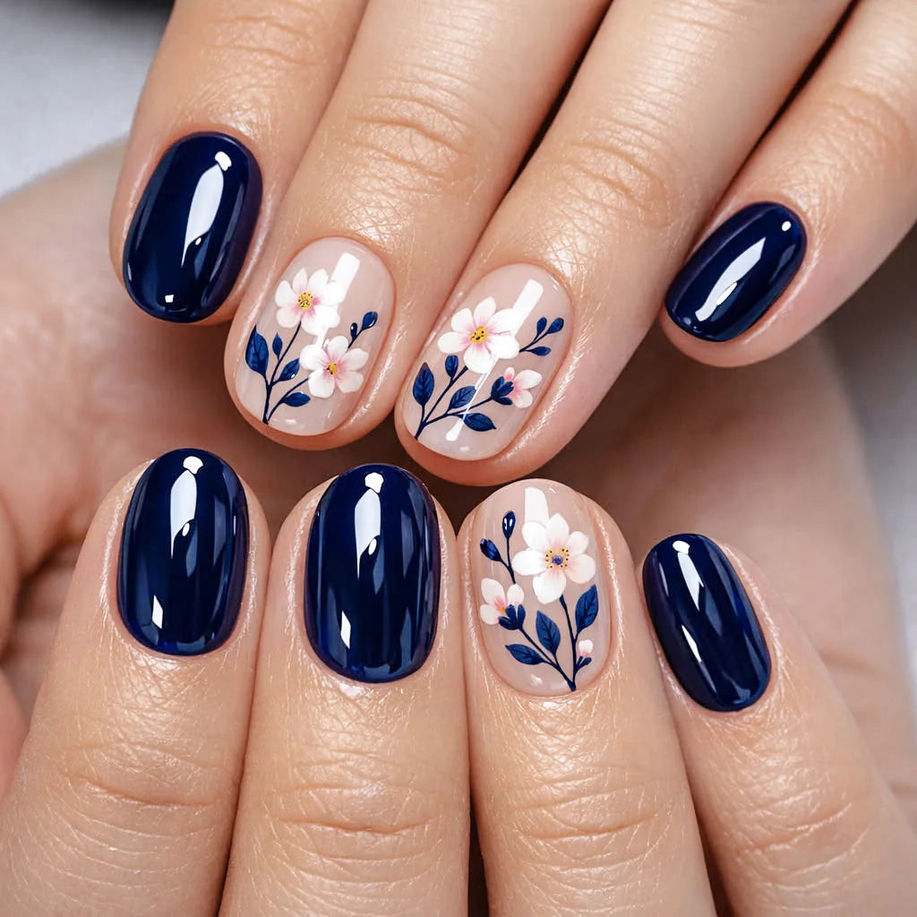 24pcs Simple Press on Nails