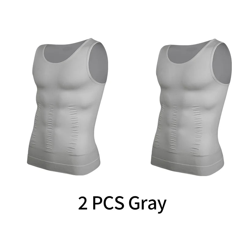 Mens Slimming Body Shaper Vest