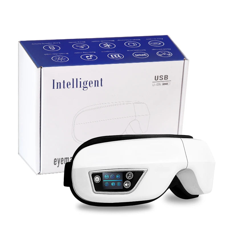 6D Smart Eye Massager Vibration Airbag Compress Eye Care