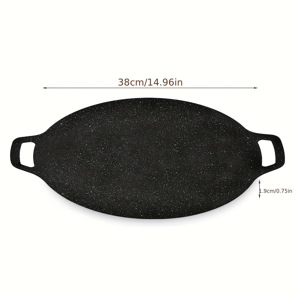 6-Layer Non-Stick Round Grill Pan