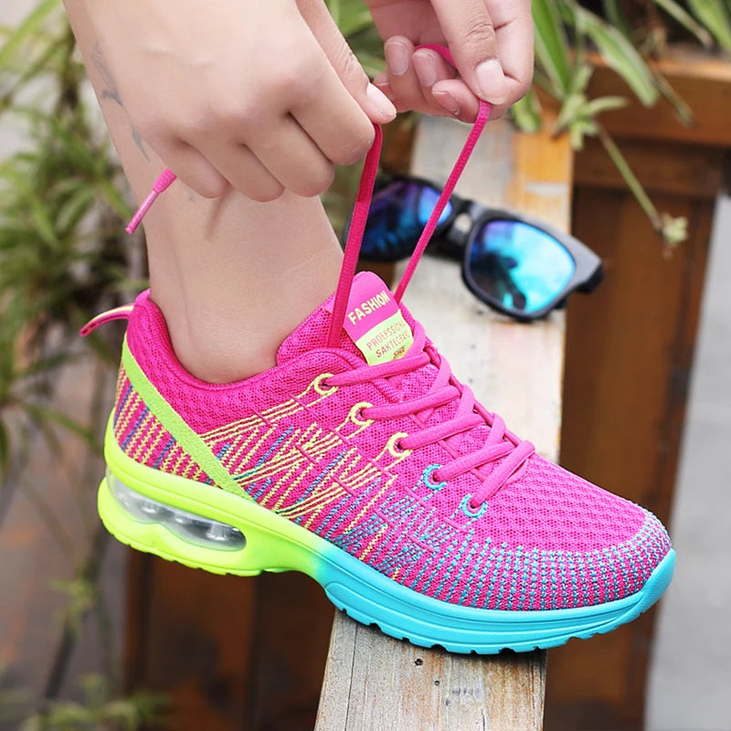 Women Breathable Running Shoes