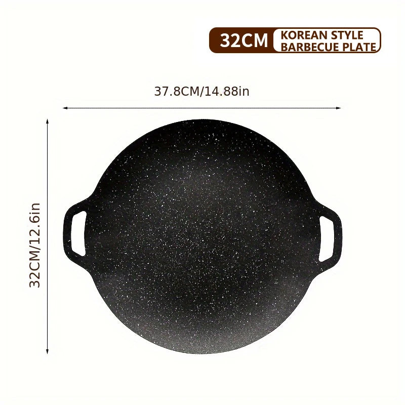 6-Layer Non-Stick Round Grill Pan