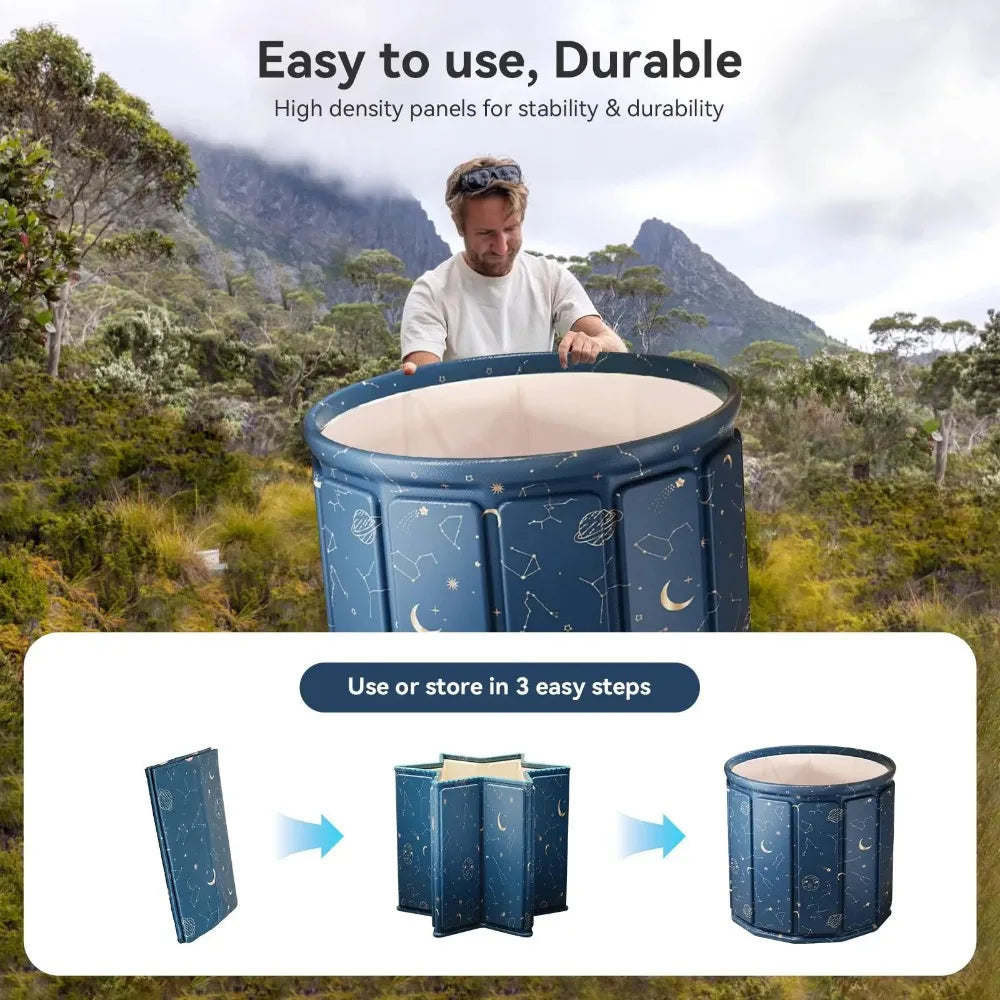 Foldable Portable Adult Bathtub