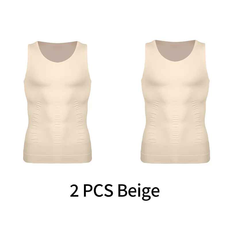 Mens Slimming Body Shaper Vest