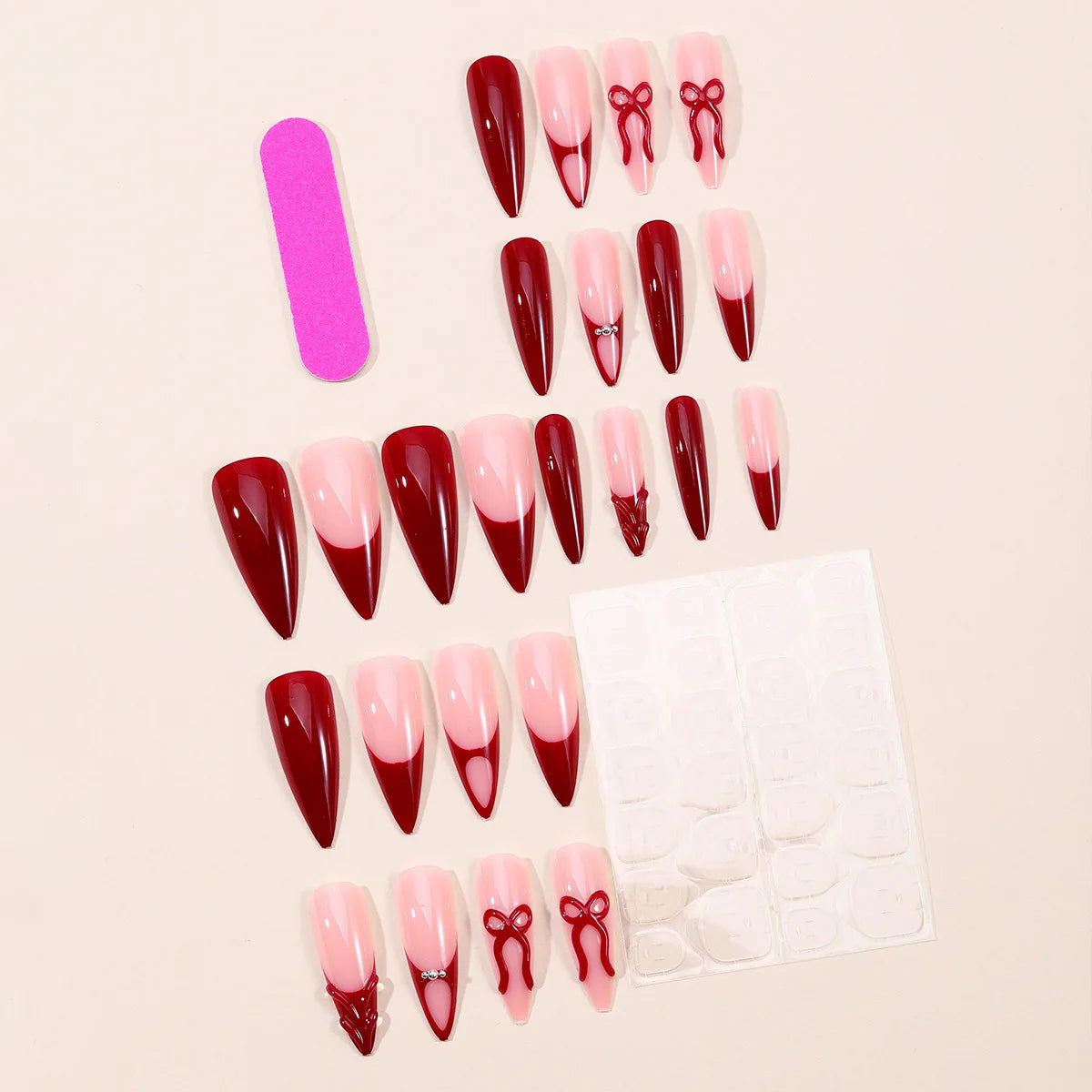 3D Long Press On Nails