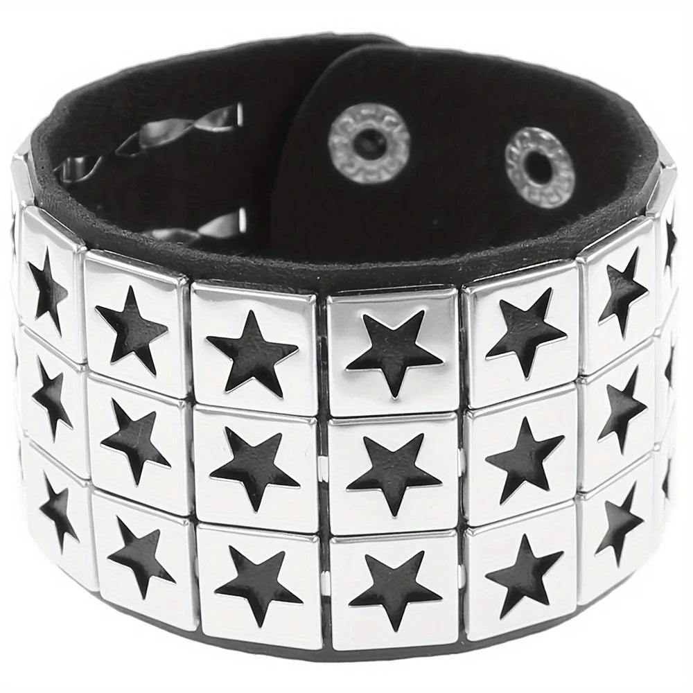 Gothic Punk Retro Multi Chain Street Dance Bracelet