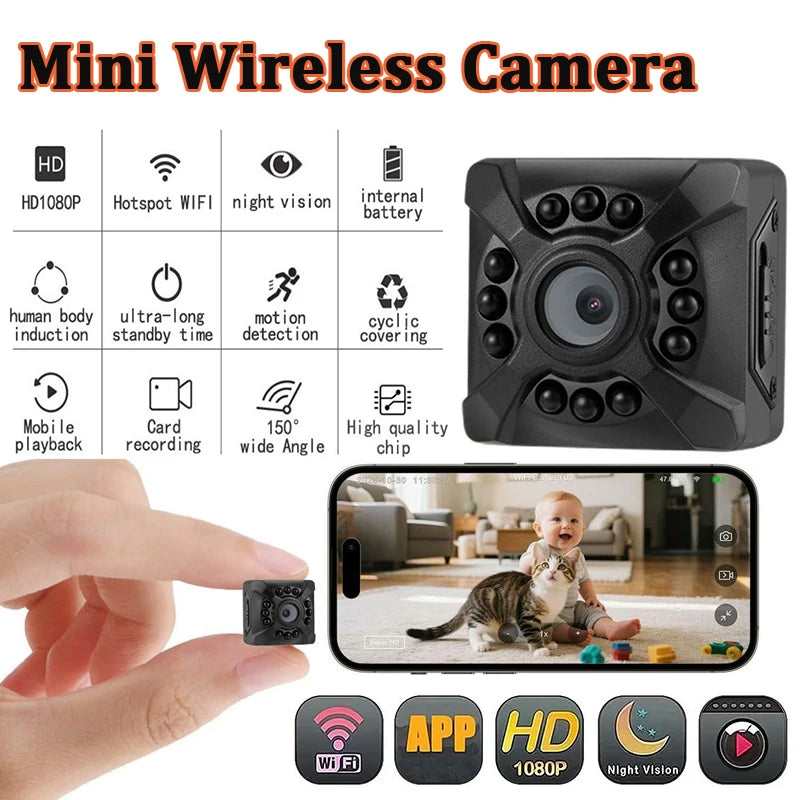X5 Mini Wireless Camera Night Vision