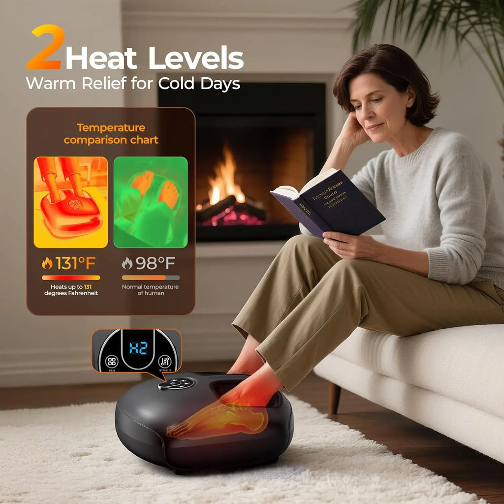 Shiatsu Foot Massager Electric Vibration Massage Machine
