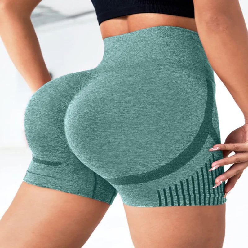 Women's Yoga High-Elasticity High-Waist Shorts