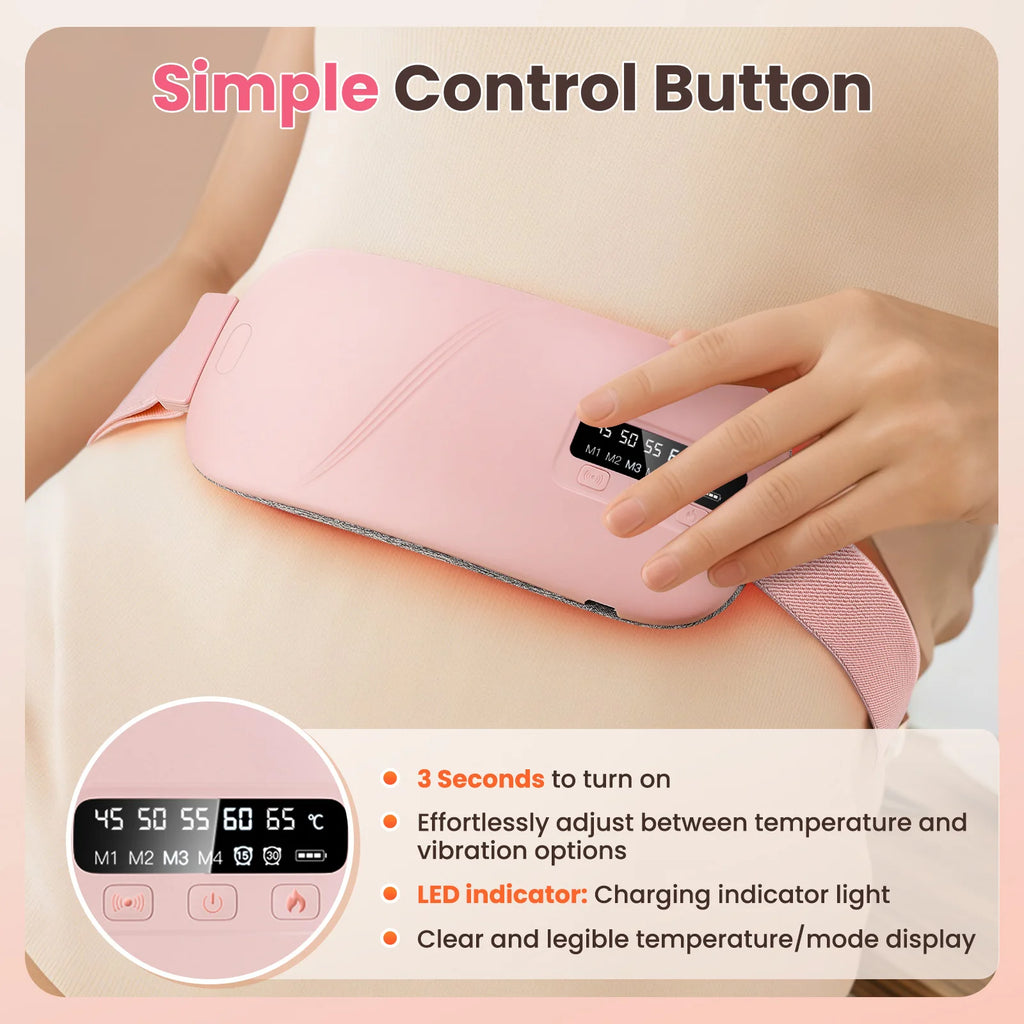 Abdominal Lumbar Warm Belt Massage Device