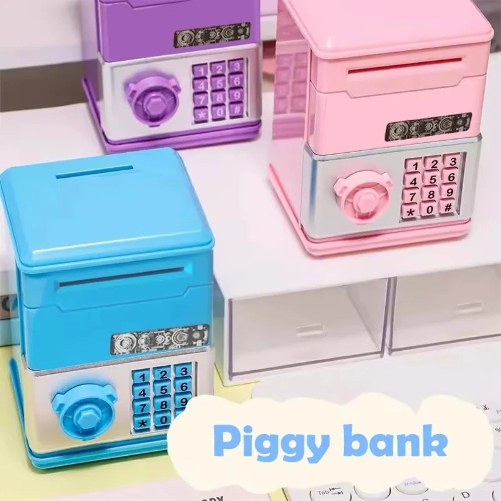Password Children's Toy Piggy Bank ATM