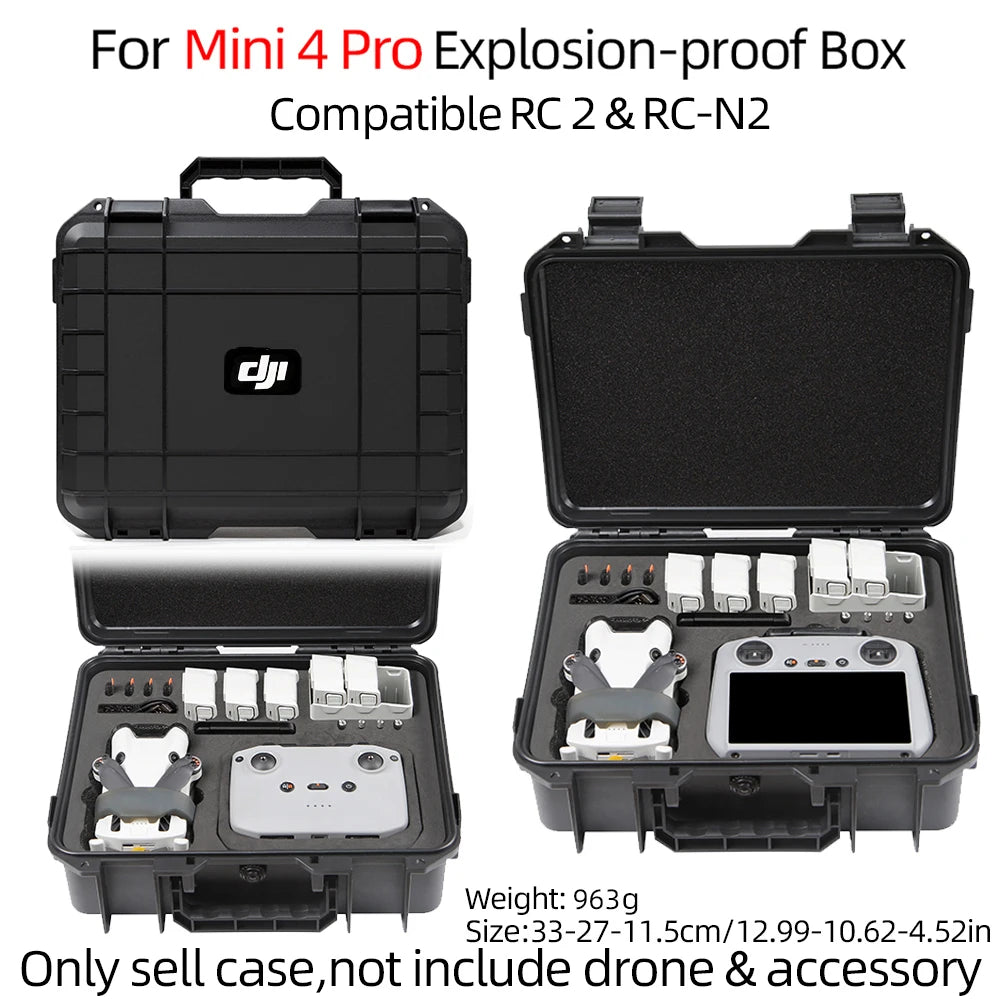 DJI Mini 4 Pro Case Mini 4 Pro Explosion Proof Case