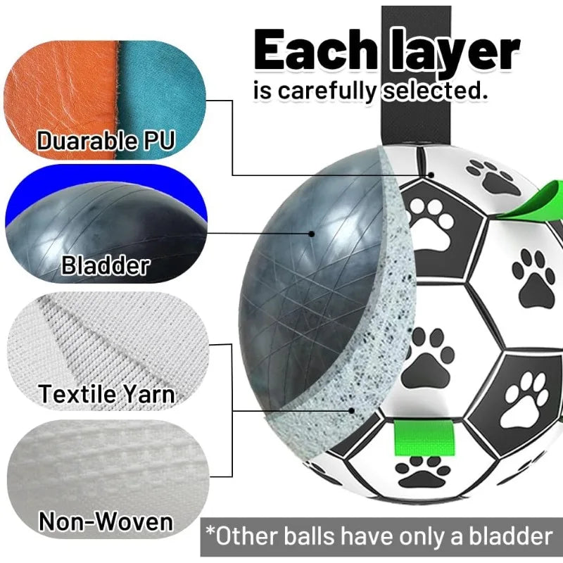 Interactive Soccer Ball Dog Toy