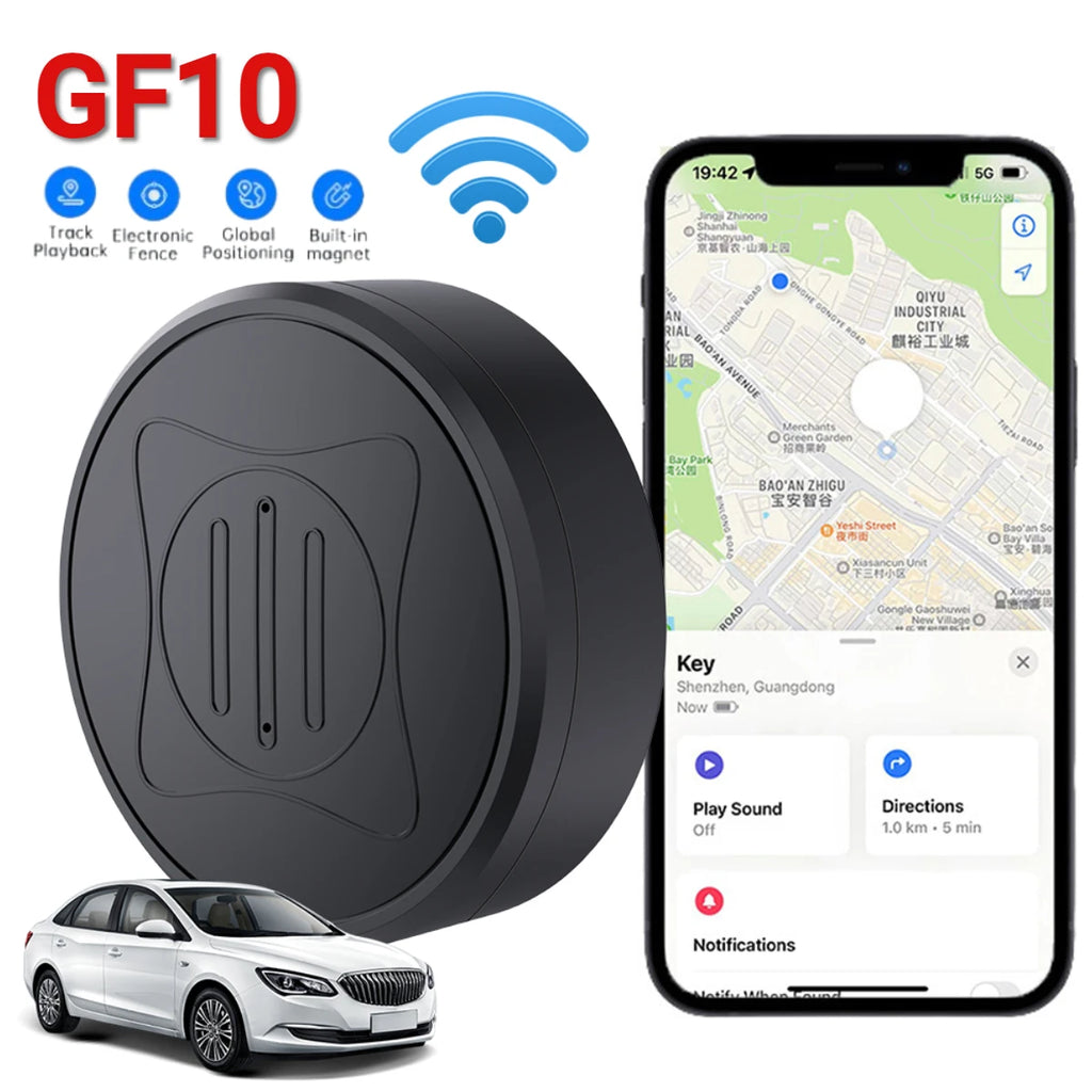 GF10 Magnetic Mini GPS Tracker