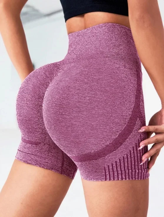 Women's Yoga High-Elasticity High-Waist Shorts