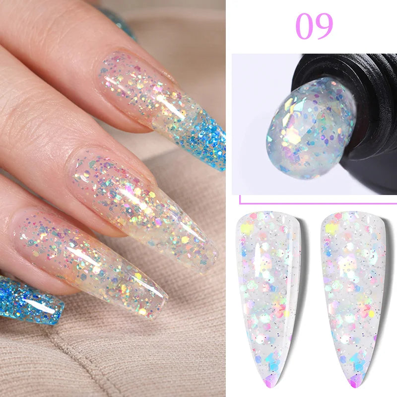 LILYCUTE 15ML Quick Extension Gel Nail Polish