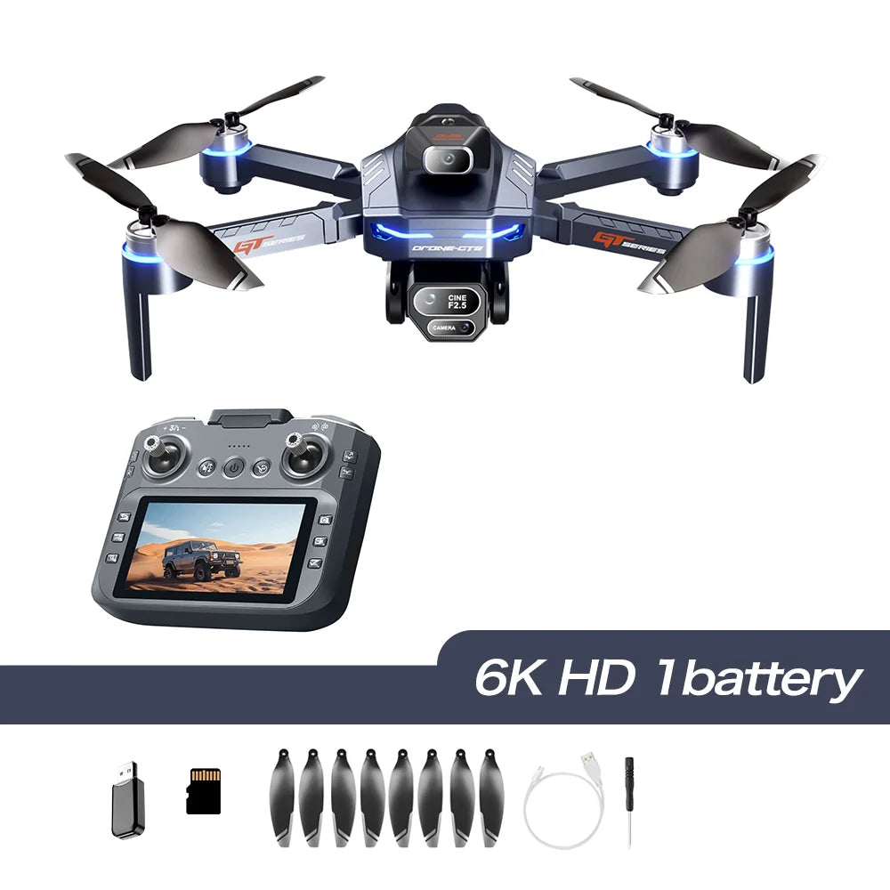 GT8 Drone GPS 8K Professional HD 360° Dual Cameras