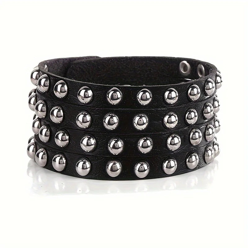 Gothic Punk Retro Multi Chain Street Dance Bracelet