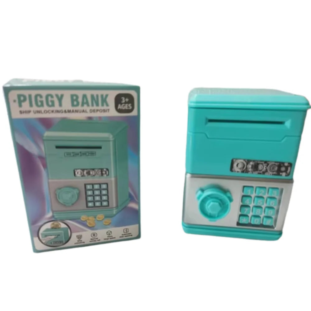 Password Children's Toy Piggy Bank ATM