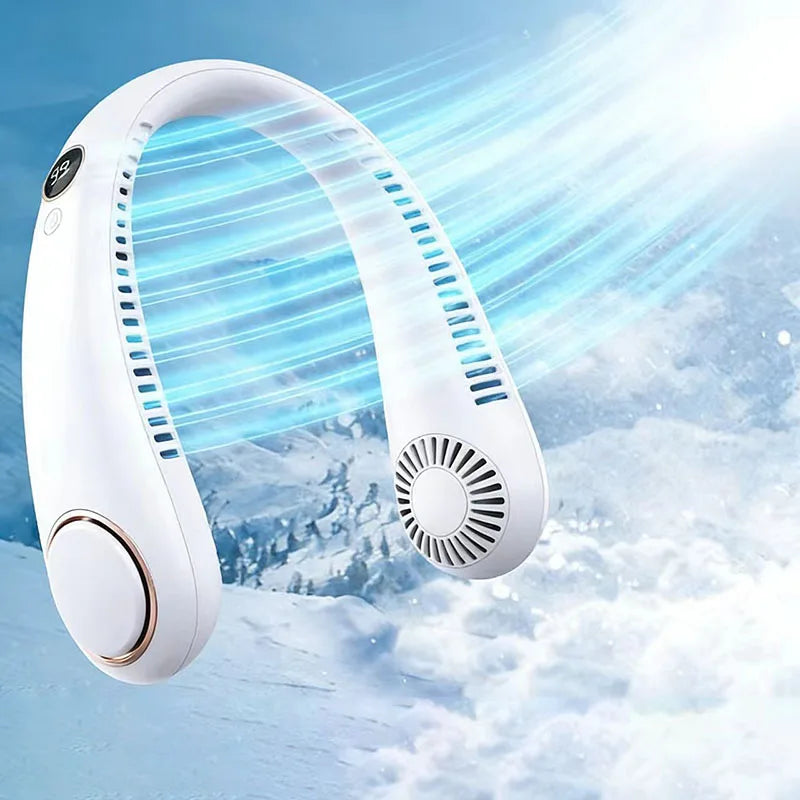 Mini Neck Mounted Fan Portable Bladeless