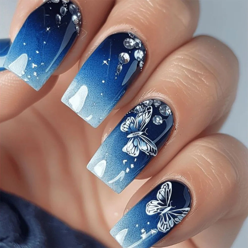 24pcs Simple Press on Nails