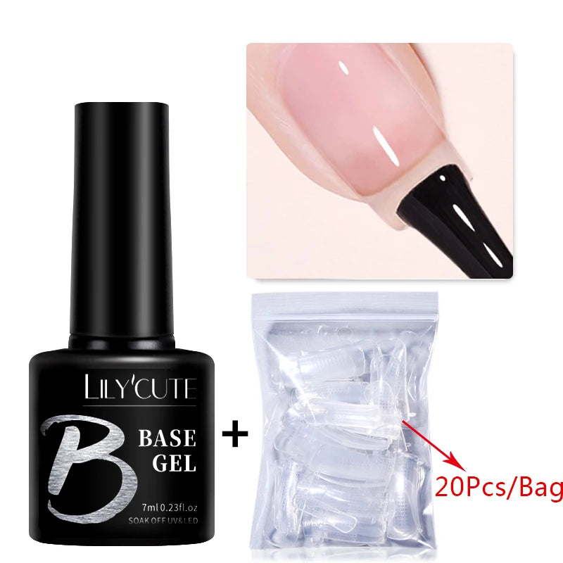 LILYCUTE 15ML Quick Extension Gel Nail Polish