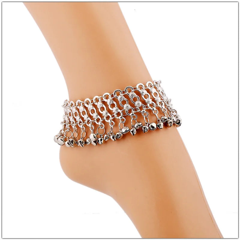 Multi-layer Bells Ankle Bracelet