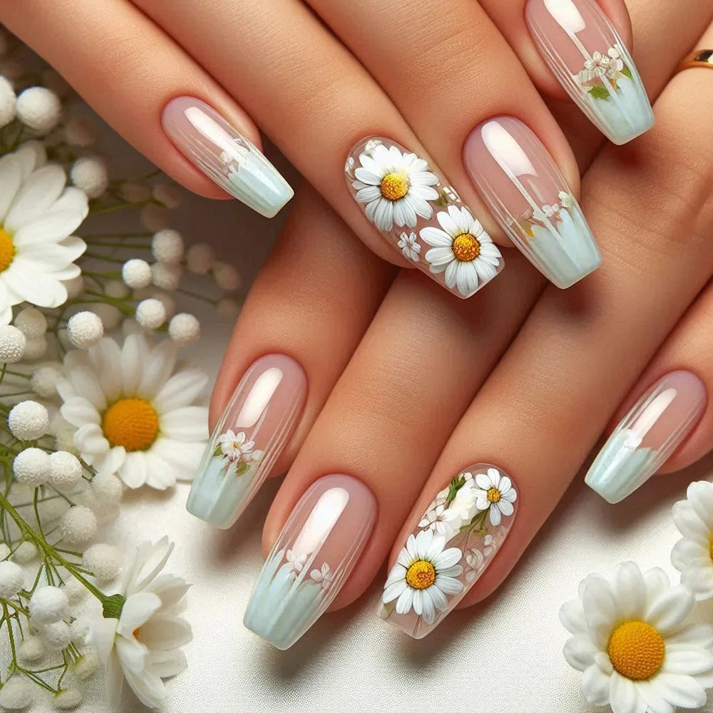 24pcs Simple Press on Nails