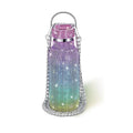 Thermal Rhinestone Water Bottle Stainless Steel Refillable Glitter Tumbler