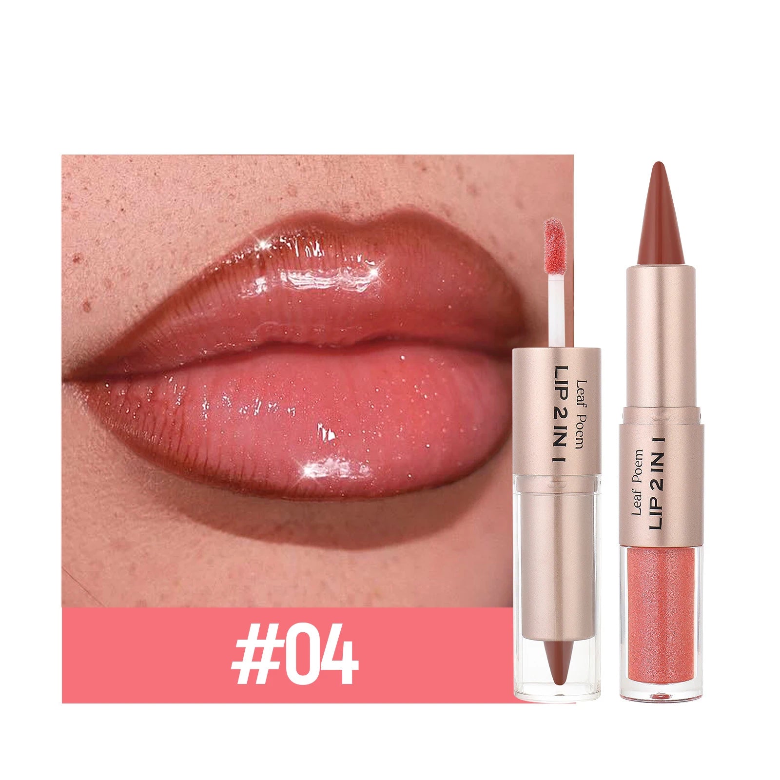 Black Brown Tapered Lip Liner Contour Pencil