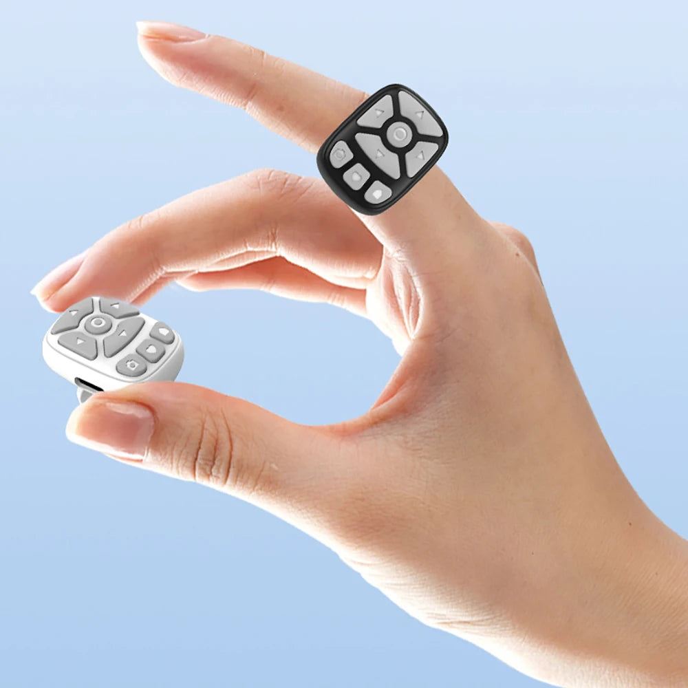 Blutooth Remote Control Scrolling Ring Finger
