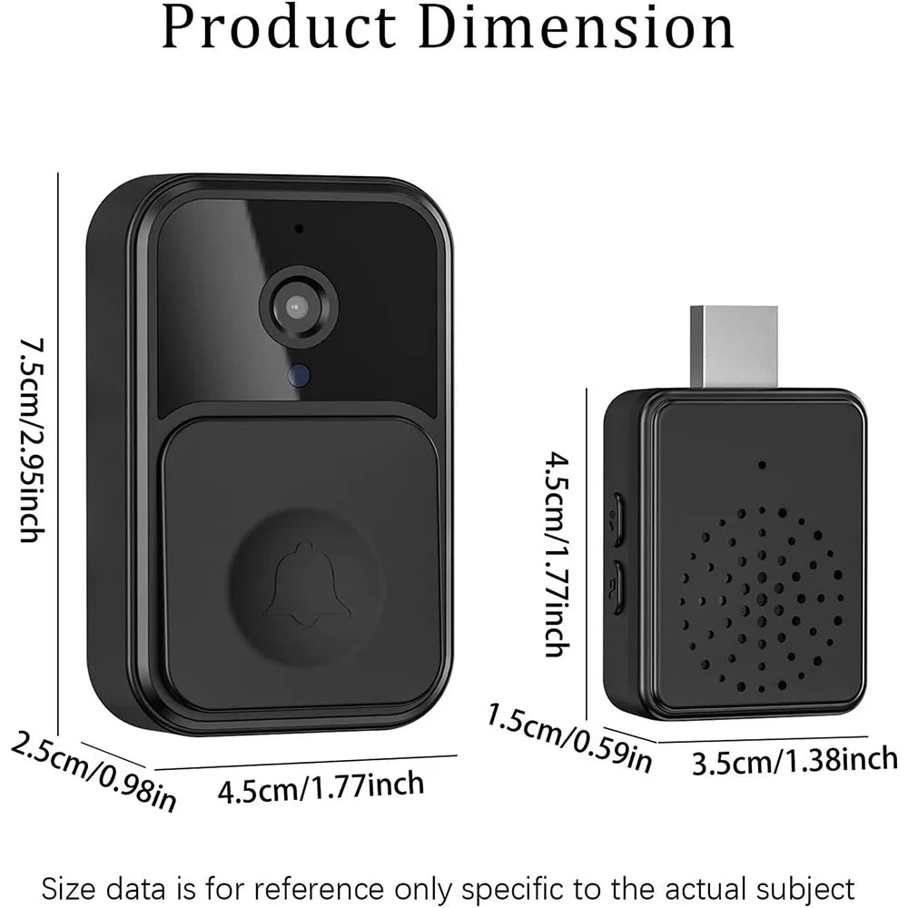 Wireless Doorbell Camera with Chime