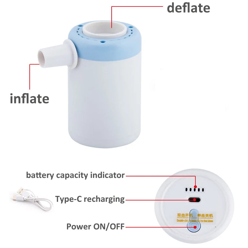 Portable Air Pump Vacuum